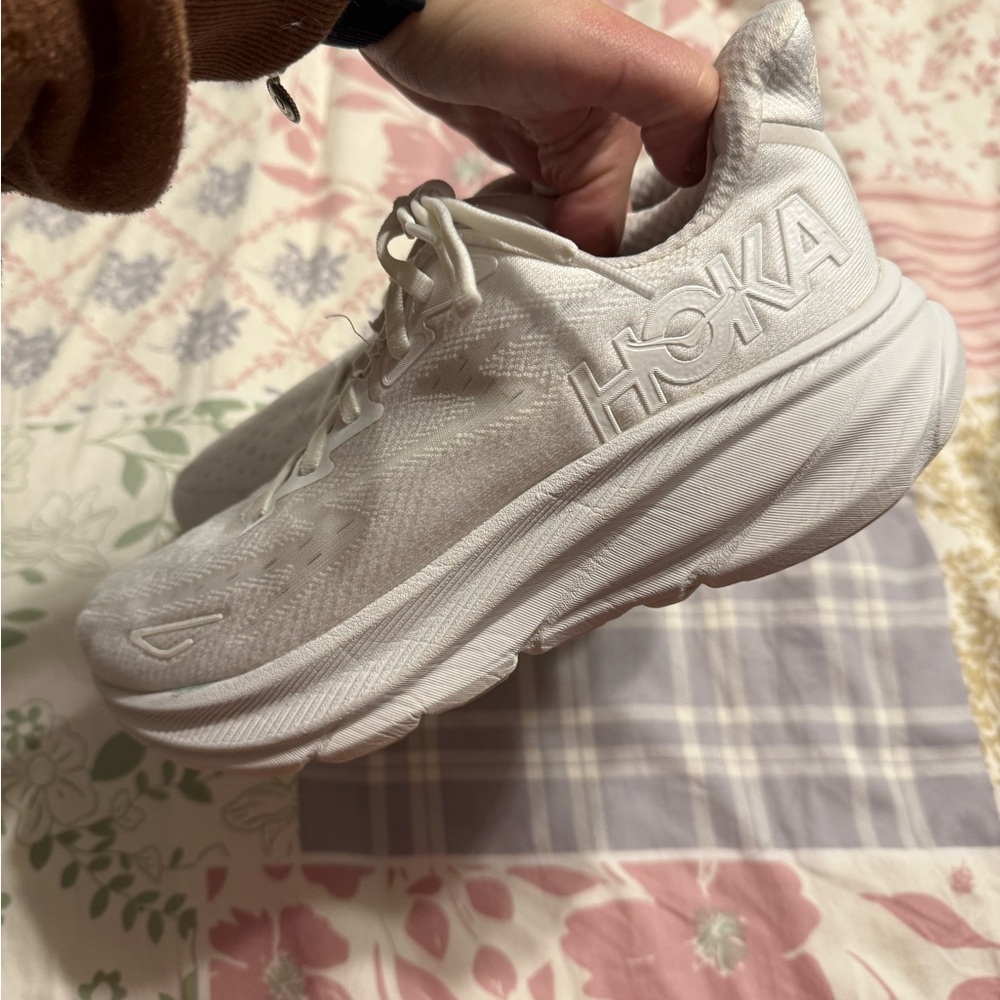 HOKA White Athletic Sneakers